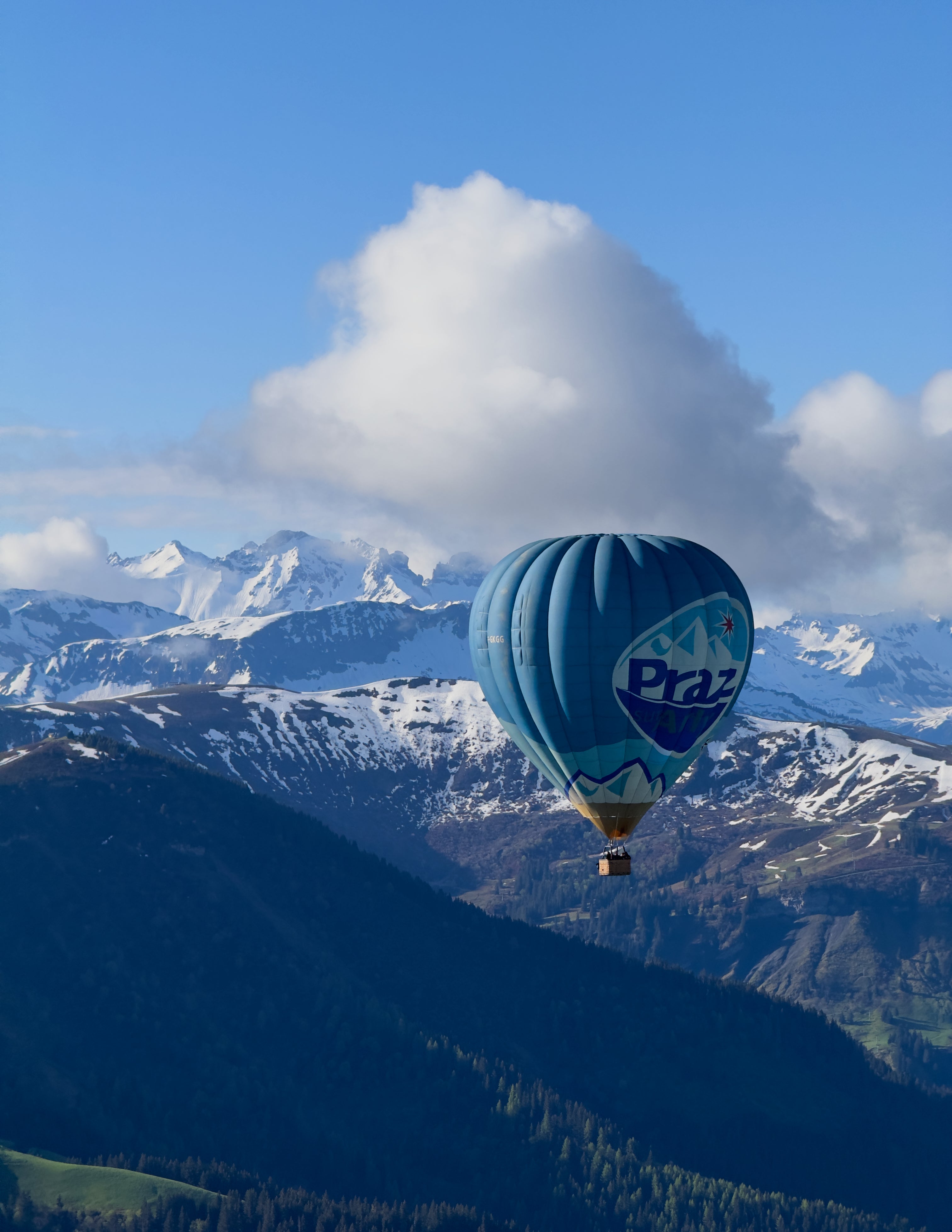 Hot air balloon flight (private basket)