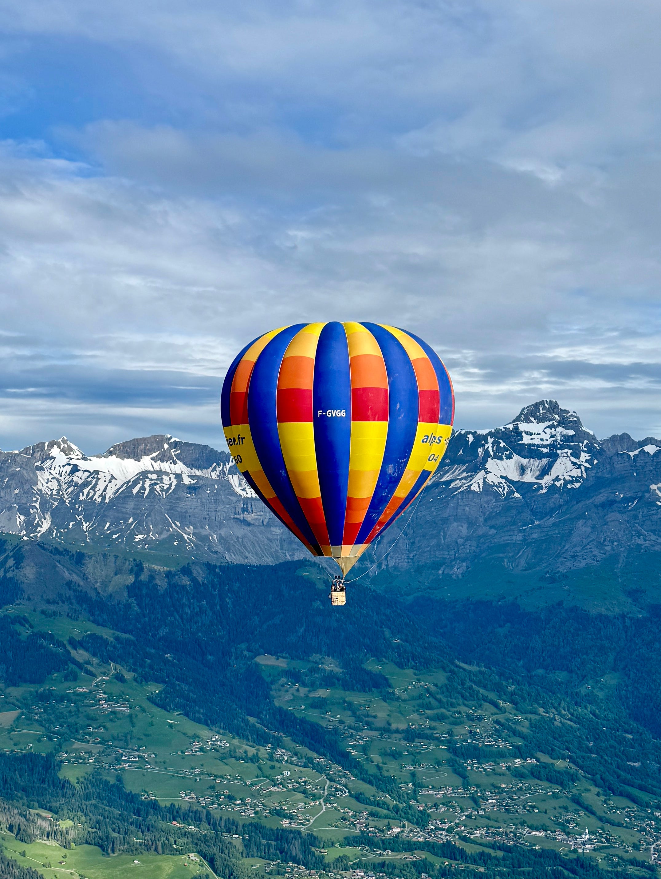 Vol en montgolfière